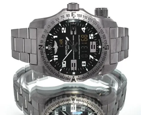 Breitling Emergency E76325 51mm Titanium Black