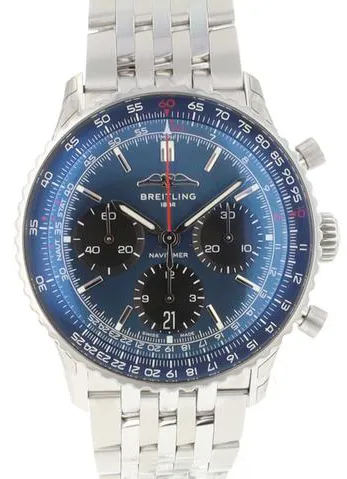 Breitling Navitimer AB0139 41mm Stainless steel Blue