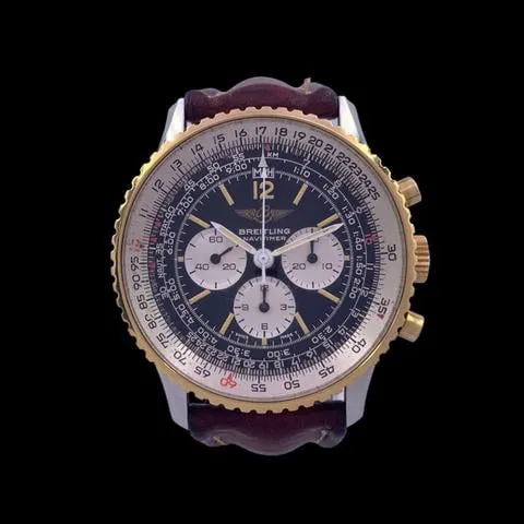 Breitling Navitimer 81600 41mm Yellow gold and Stainless steel White