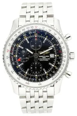 Breitling Navitimer World A2432212/B726 46mm Stainless steel Black