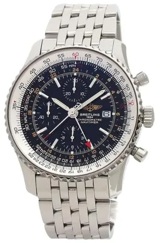 Breitling Navitimer World 46mm Stainless steel Black