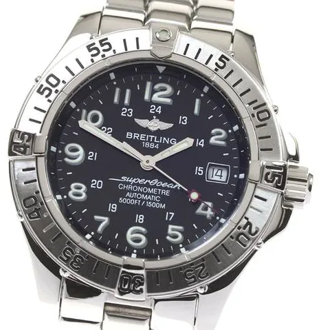 Breitling Superocean A17360 42mm Stainless steel Black