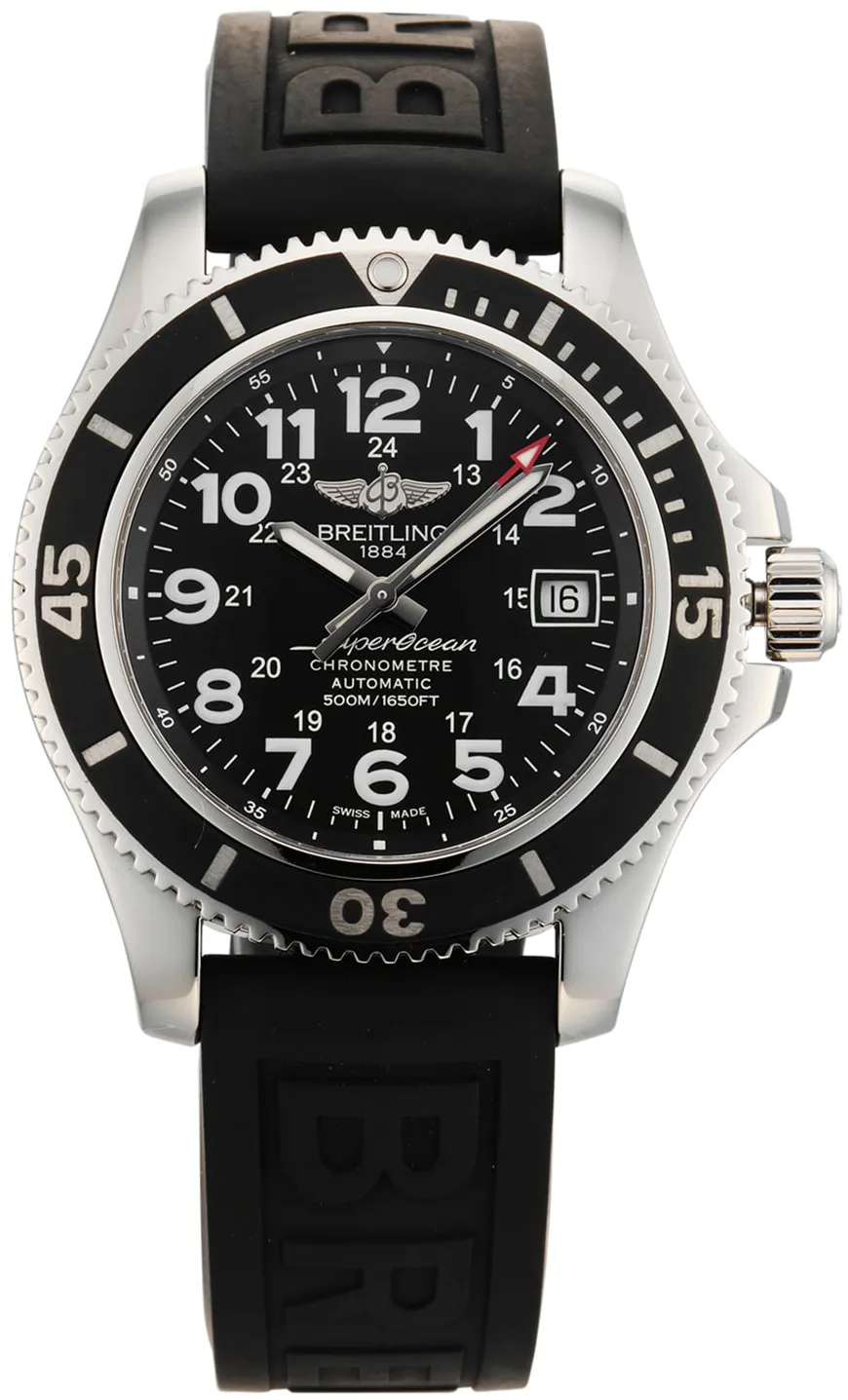 Breitling Superocean A17365C9/BD67 42mm Stainless steel Black