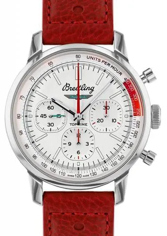 Breitling Top Time AB01766A1A1X1 41mm Stainless steel White