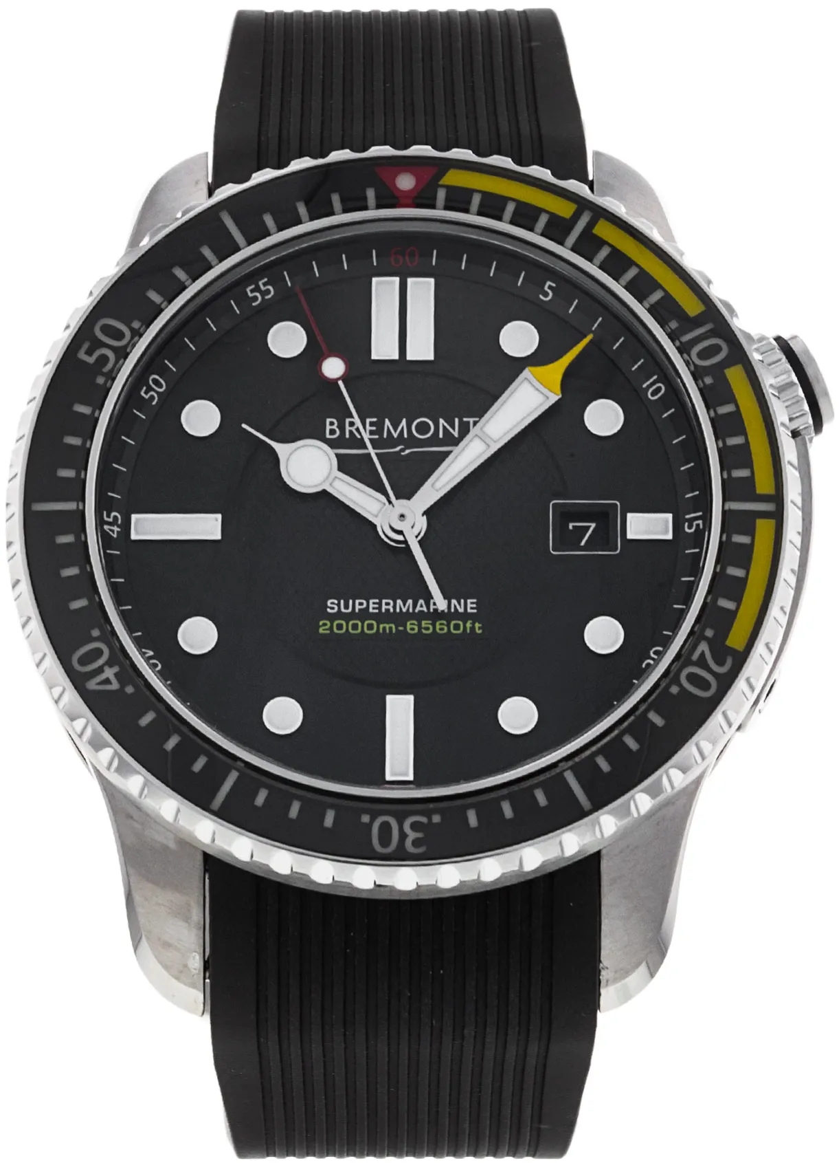 Bremont Supermarine S2000/YLW-BR 45mm Stainless steel Black