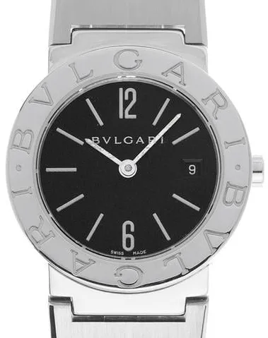 Bulgari Bulgari BB 26 SS 26mm Stainless steel Black