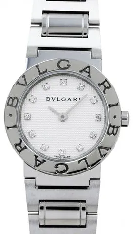 Bulgari Bulgari BB26WSS/12 26mm Stainless steel White