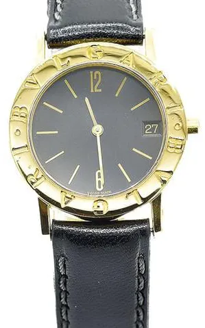 Bulgari Bulgari BB30GL 30mm Yellow gold Black