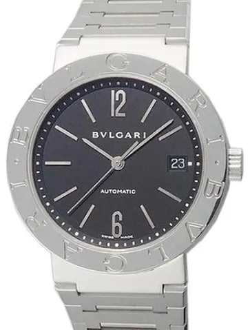 Bulgari Bulgari BB38SS 38mm Stainless steel Black