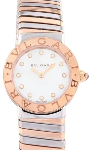 Bulgari Bulgari BBL262TWSPG/12.S 26mm Yellow gold and Stainless steel Mother-of-pearl