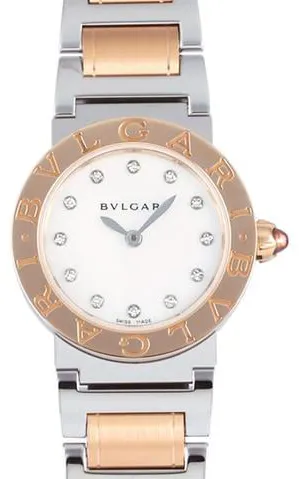 Bulgari Bulgari BBL26WSPG/12 26mm Yellow gold and Stainless steel Mother-of-pearl