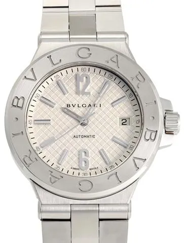 Bulgari Diagono dg40c6ssd 40mm Stainless steel Silver