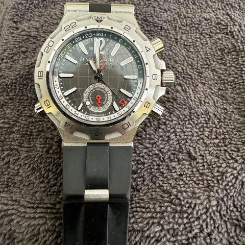 Bulgari Diagono DP 42 S GMT 42mm Stainless steel Gray