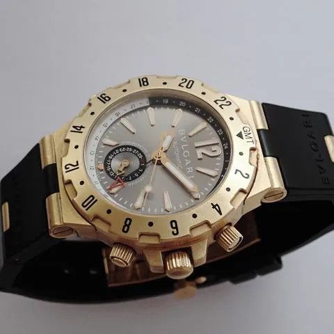 Bulgari Diagono GMT 40 G 40mm Yellow gold Gray 5