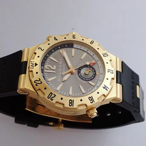 Bulgari Diagono GMT 40 G 40mm Yellow gold Gray 7