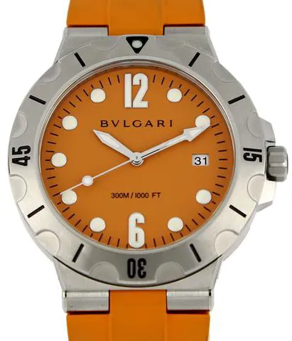 Bulgari Diagono DP41C8SVSD 102787 Stainless steel Orange