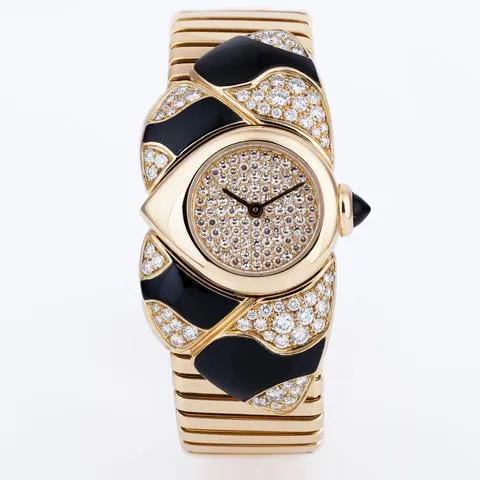 Bulgari Farfalla BJ04 22.5mm Yellow gold