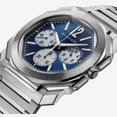 Bulgari Octo 103467 43mm Stainless steel Blue 14