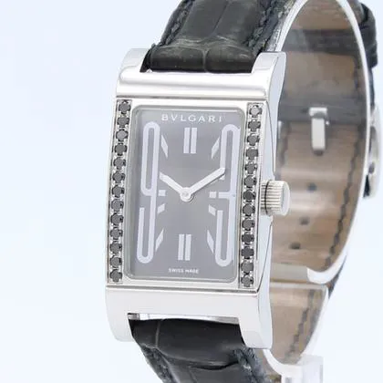 Bulgari Rettangolo RT39S 21mm Stainless steel Gray