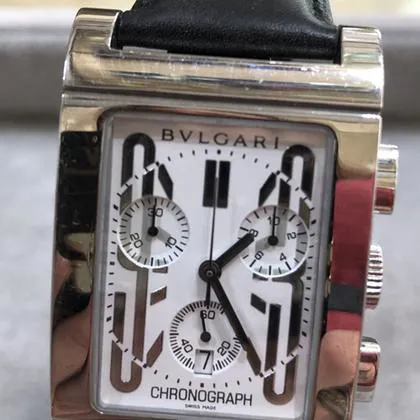 Bulgari Rettangolo RTC 49 S 29mm Stainless steel