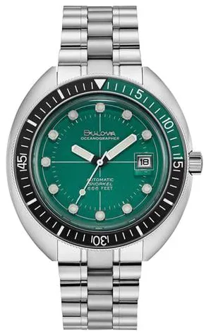 Bulova Archive 96B322 44mm Stainless steel Green