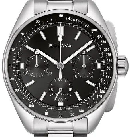 Bulova Lunar Pilot 96K111 43.5mm Stainless steel Black