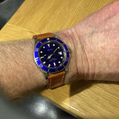 Bulova Marine Star 40mm Stainless steel Blue