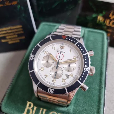 Bulova Marine Star BA8082101A 43mm Stainless steel White 5