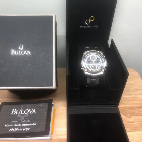 Bulova Precisionist 96B175 Stainless steel Black