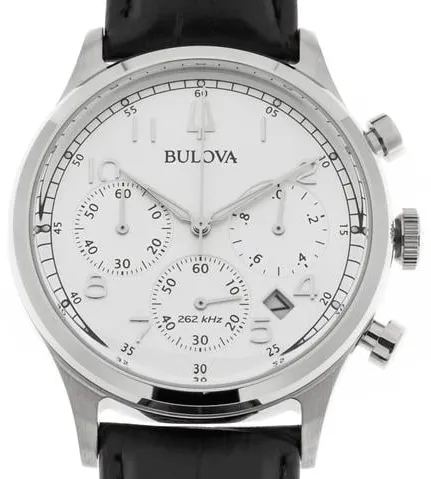 Bulova Precisionist 96B354 43mm Stainless steel White