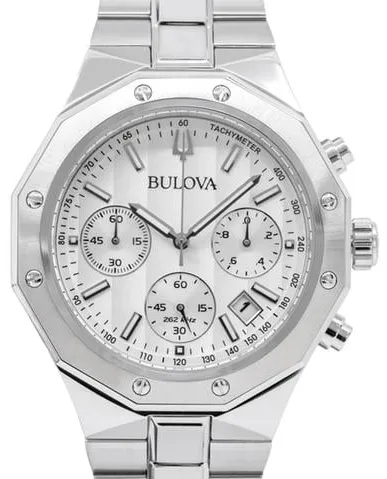 Bulova Precisionist 96B408 44mm Stainless steel Silver