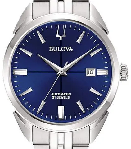 Bulova 96B425 41.5mm Stainless steel Blue