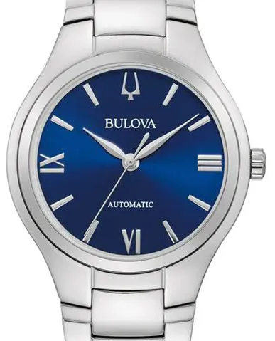 Bulova 96L319 34mm Stainless steel Blue