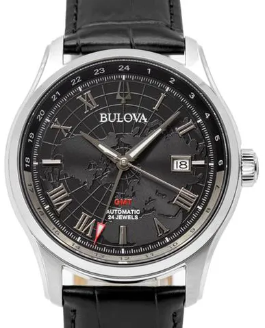 Bulova Wilton 96B387 43mm Stainless steel Black