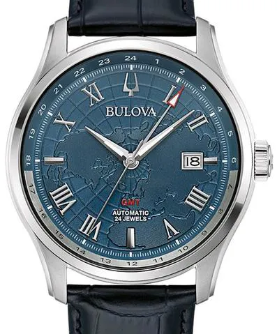 Bulova Wilton 96B385 43mm Stainless steel Blue