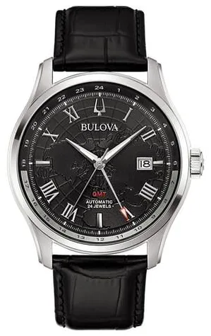 Bulova Wilton 96B387 43mm Stainless steel Black