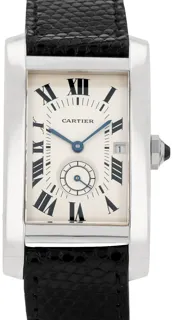 Cartier Tank Américaine 3012905 White gold Cream