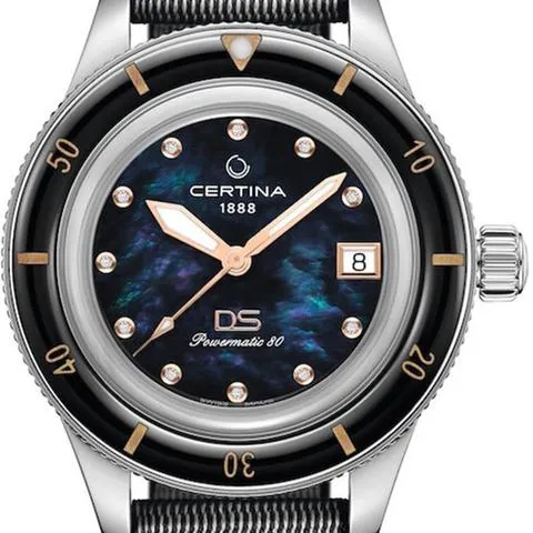 Certina Heritage Collection C036.207.18.126.00 39mm Steel Mother-of-pearl