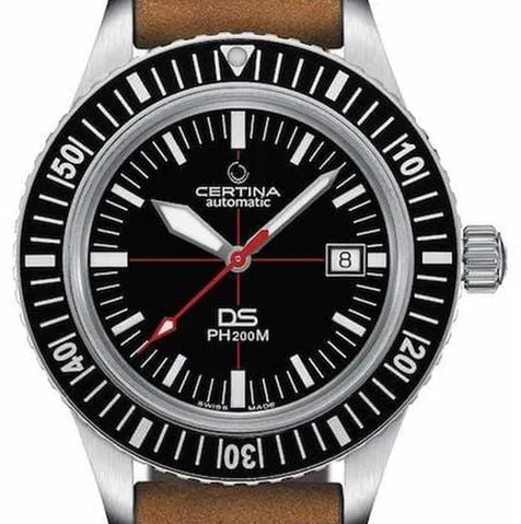 Certina Heritage Collection C036.407.16.050.00 42.5mm Stainless steel Black