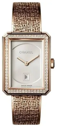 Chanel Boy-Friend H5315 26.5mm Yellow gold