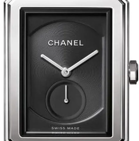 Chanel Boy-Friend H5319 28.6mm Stainless steel Black