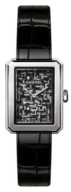 Chanel Boy-Friend H6127 21.5mm Stainless steel Gray