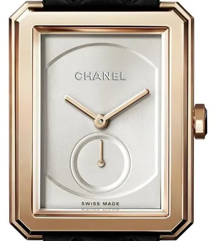 Chanel Boy-Friend H6589 37mm Rose gold Silver