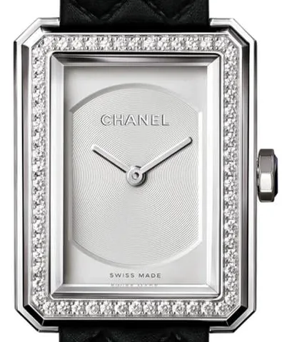 Chanel Boy-Friend H6955 28mm Stainless steel Silver