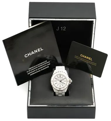 Chanel J12 H0970 38mm Ceramic White 4