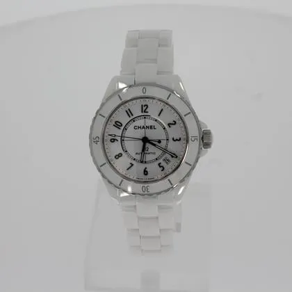 Chanel J12 H5700 38mm White ceramic White