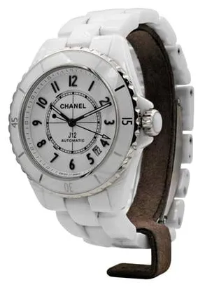 Chanel J12 H5700 38mm White ceramic White 1