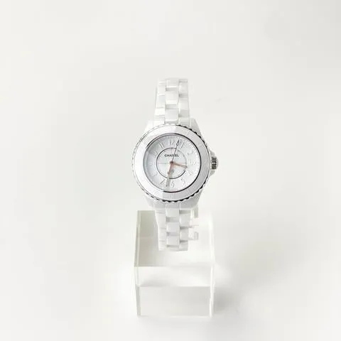 Chanel J12 H6345 33mm White ceramic White