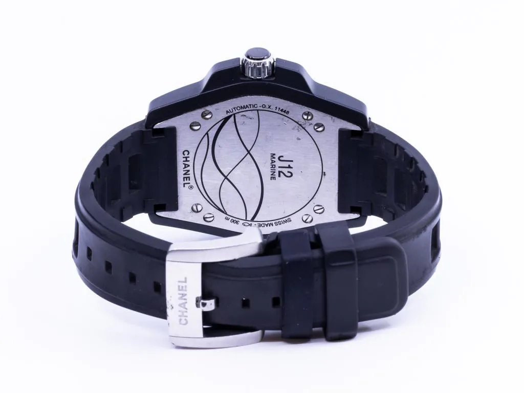 Chanel J12 42mm Stainless steel Black 2