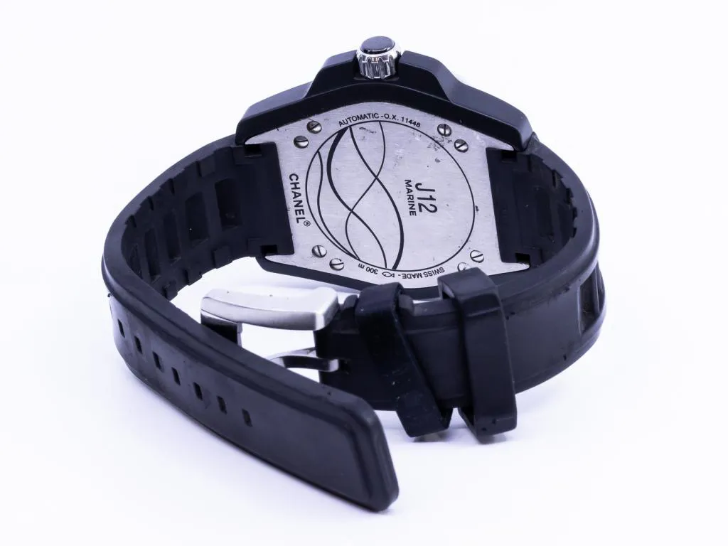 Chanel J12 42mm Stainless steel Black 5